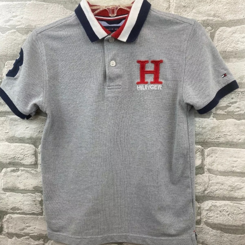 Tommy Hilfiger Boy's Short Sleeve Shirt Size 8